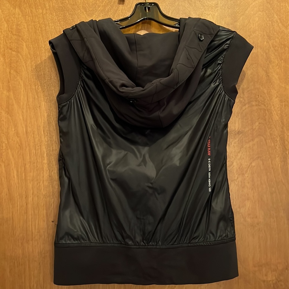 NWOT G-STAR RAW 100% POLYAMIDE HOODED VEST - Picture 3 of 13